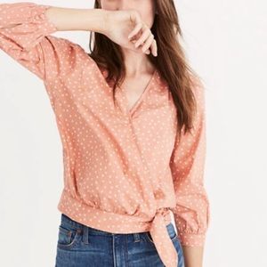 Madewell Wrap shirt